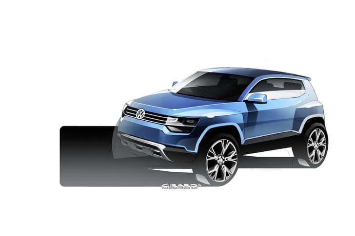 Volkswagen Taigun compact SUV concept photo gallery